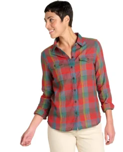 Shirts-Toadu0026Co Re-Form Flannel Shirt for Women (SALE)