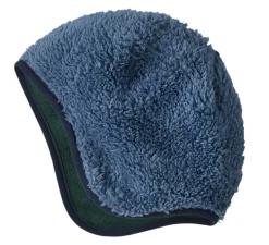Head & Neckwear-Patagonia Reversible Beanie for Baby (SALE) Allen Stars: Conifer Green
