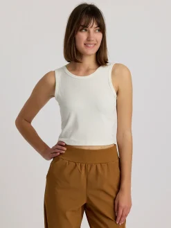 Tank Tops|Performance Shirts-Free Fly Apparel Ribbed Bamboo Tank for Women
