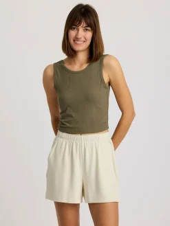 Tank Tops|Performance Shirts-Free Fly Apparel Ribbed Bamboo Tank for Women