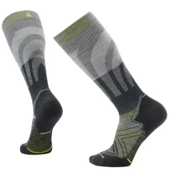 Socks-Smartwool Run Targeted Cushion Compression Over the Calf Socks for Men