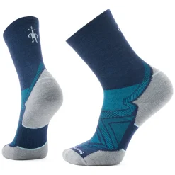 Socks-Smartwool Run Targeted Cushion Mid Crew Socks for Men