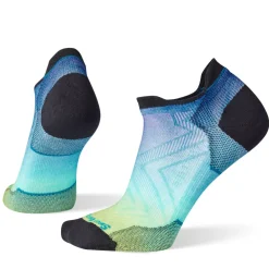 Socks-Smartwool Run Zero Cushion Ombre Print Low Ankle Socks for Women