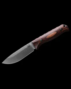 Survival-Benchmade Saddle Mountain Skinner Stabilized Wood