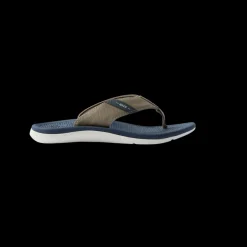Sandals-Reef Santa Ana for Kids Navy/Khaki