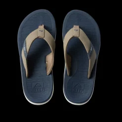 Sandals-Reef Santa Ana for Kids Navy/Khaki