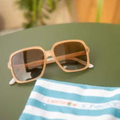 Sunglasses & Goggles|Sunglasses & Goggles-Nectar Sunglasses Seabrook x LainSnow Transparent Blush/Gradient