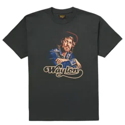 T-Shirts|Shirts-Seager X Waylon Jennings Heritage Tee Vintage Black