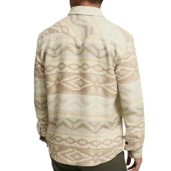 Shirts-Howler Brothers Sherdian Longsleeve Shirt for Men (SALE) Terranova Bone