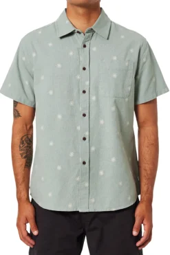 Shirts-Katin Shine Shirt for Men Aloe Green