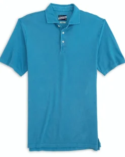 Shirts-Johnnie-O Shoreline Pique Polo for Men (FINAL SALE)