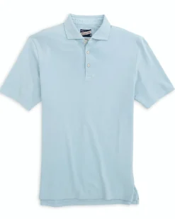 Shirts-Johnnie-O Shoreline Pique Polo for Men (FINAL SALE)