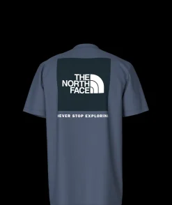T-Shirts-The North Face Short Sleeve Box NSE Tee for Men