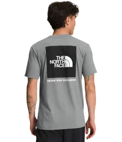 T-Shirts-The North Face Short Sleeve Box NSE Tee for Men