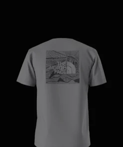 T-Shirts-The North Face Short Sleeve Box NSE Tee for Men