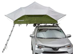 Car Racks & Pads|Tents-Yakima SkyRise Roof-Top Tent Medium Green