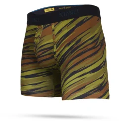 Baselayers & Underwear-Stance Slant Performance Boxer Brief with Wholester Green/Camo