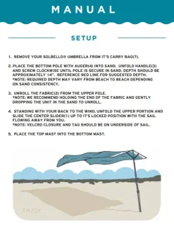 Tents|Sunshades-Solbello Beach Shade Blue