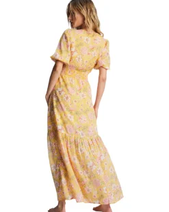 Dresses & Rompers-Billabong Spellbound Maxi Dress for Women (SALE) Golden Peach