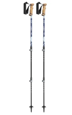 Trekking Poles-Leki Spirit Lite Navy Blue / Dark Sea Green / Light Blue