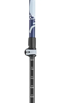 Trekking Poles-Leki Spirit Lite Navy Blue / Dark Sea Green / Light Blue