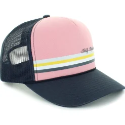 Head & Neckwear|Head & Neckwear-Half-Moon Outfitters Stripe Foam Trucker Hat