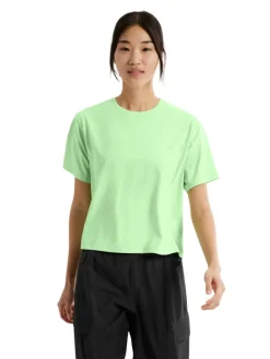 Performance Shirts|Shirts-Arc'Teryx Taema Crop Short Sleeve Shirt for Women