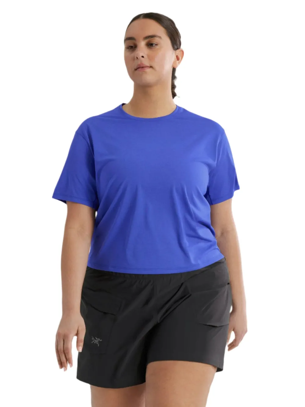 Performance Shirts|Shirts-Arc'Teryx Taema Crop Short Sleeve Shirt for Women
