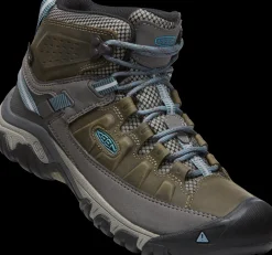 Boots-Keen Targhee III Waterproof Mid for Women (FINAL SALE) Magnet/ Atlantic Blue