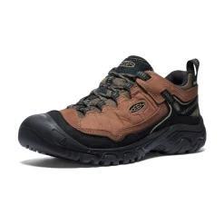 Shoes-Keen Targhee IV Waterproof Hiking Shoes for Men Bison/Black