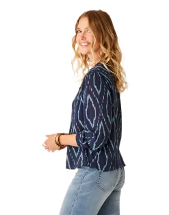 Shirts-Carve Designs Tatum Gauze Top