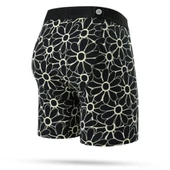 Baselayers & Underwear-Stance The Vacationeer Cotton Boxer Brief for Men Black