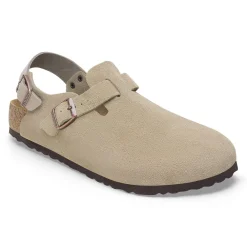 Shoes|Shoes-Birkenstock Tokio Taupe Suede