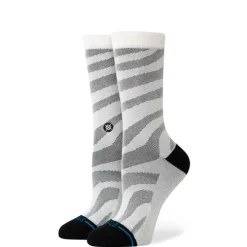 Socks-Stance Torqued Crew Socks for Women Black
