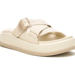 Sandals-Chaco Townes Slide Midform Sandals for Women (FINAL SALE) Angora