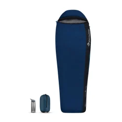 Sleeping Bags & Pads-Sea To Summit Trailhead Synthetic Sleeping Bag 30°F Blue