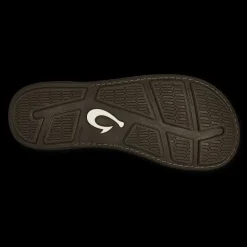 Sandals-Olukai Tuahine Sandal for Men Dark Wood