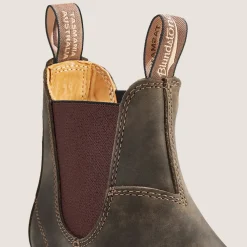 Boots|Boots-Blundstone Unisex 585 Chelsea Boots Rustic Brown