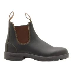 Boots-Blundstone Unisex Original 500 Chelsea Boots Stout Brown