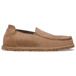 Shoes-Birkenstock Utti for Women (Medium/Narrow) Taupe Suede