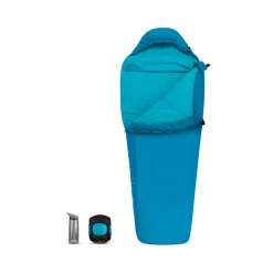 Sleeping Bags & Pads-Sea To Summit Venture Synthetic Sleeping Bag 32°F for Women Blue