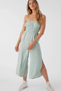 Dresses & Rompers-O'Neill Vera Amor Geo Jumpsuit for Women (SALE) Blue Haze