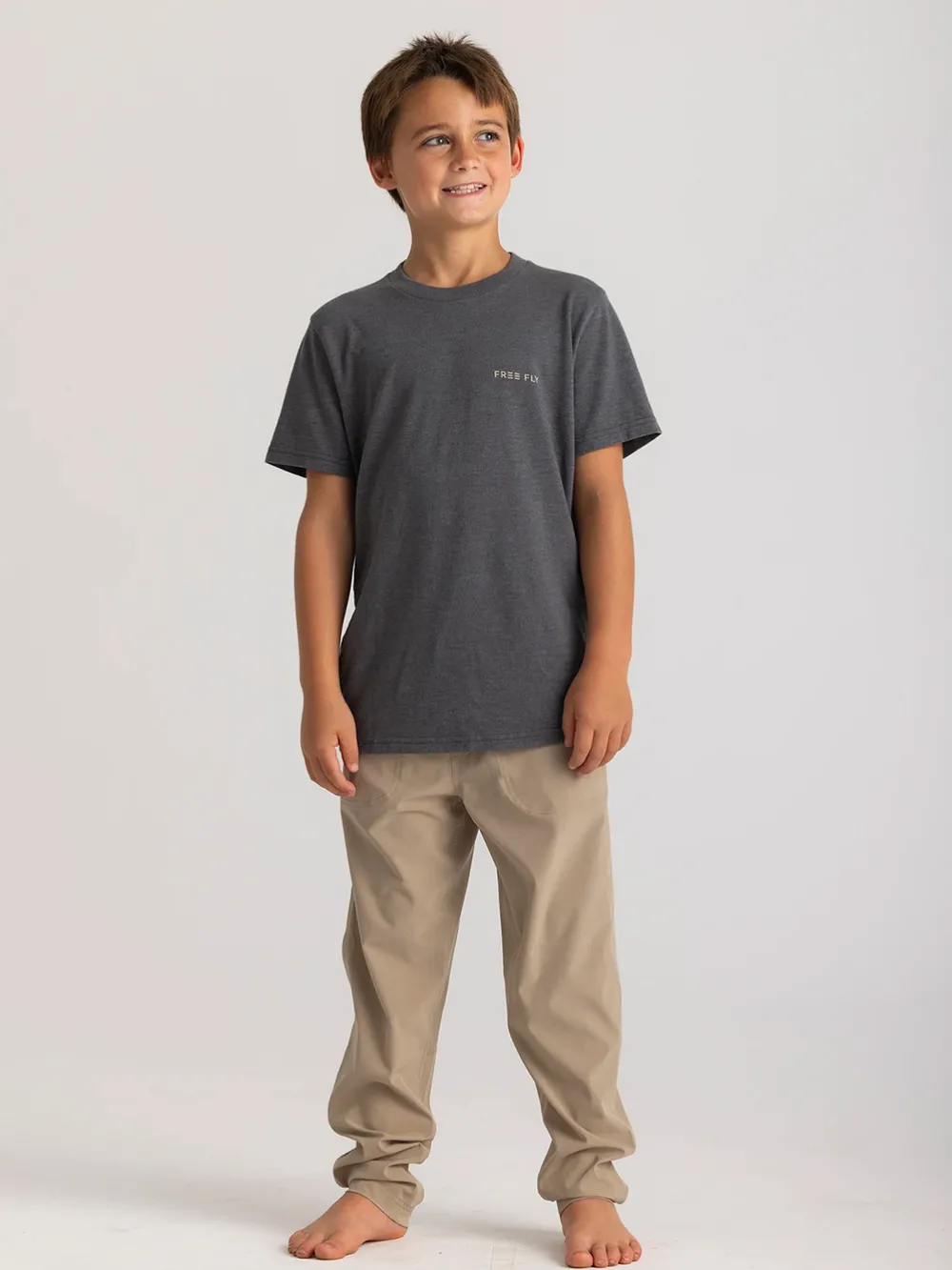 Tops-Free Fly Apparel Vintage Camo Redfish Tee for Youth