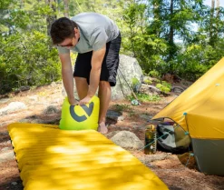 Sleeping Bags & Pads-Nemo Vortex Pump Sack Lemon Green