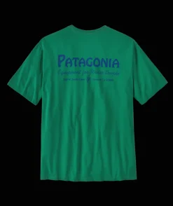 T-Shirts-Patagonia Water People Organic Pocket T-Shirt for Men