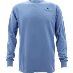 T-Shirts|T-Shirts-Half-Moon Outfitters Wave Logo Long Sleeve T-Shirt