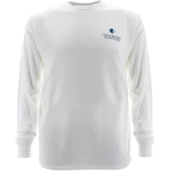 T-Shirts|T-Shirts-Half-Moon Outfitters Wave Logo Long Sleeve T-Shirt