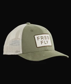 Head & Neckwear|Head & Neckwear-Free Fly Apparel Wave Trucker Hat