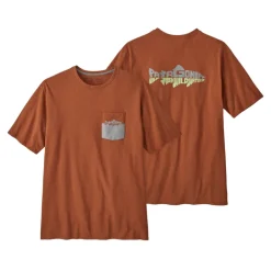 T-Shirts-Patagonia Wild Waterline Pocket Responsibili-Tee for Men (SALE)