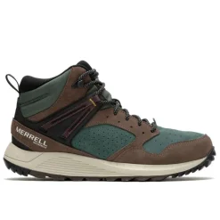 Boots-Merrell Wildwood Mid LRT WP Boots for Men (SALE) Forest